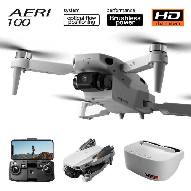 Drone Smart Rc Foldable - Dron Plegable Aeri 100 con Motor