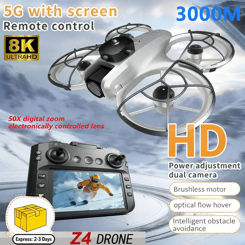 Drone E88Pro Rc 4K - Nuevo Dron MINI Z4 4K Profesional
