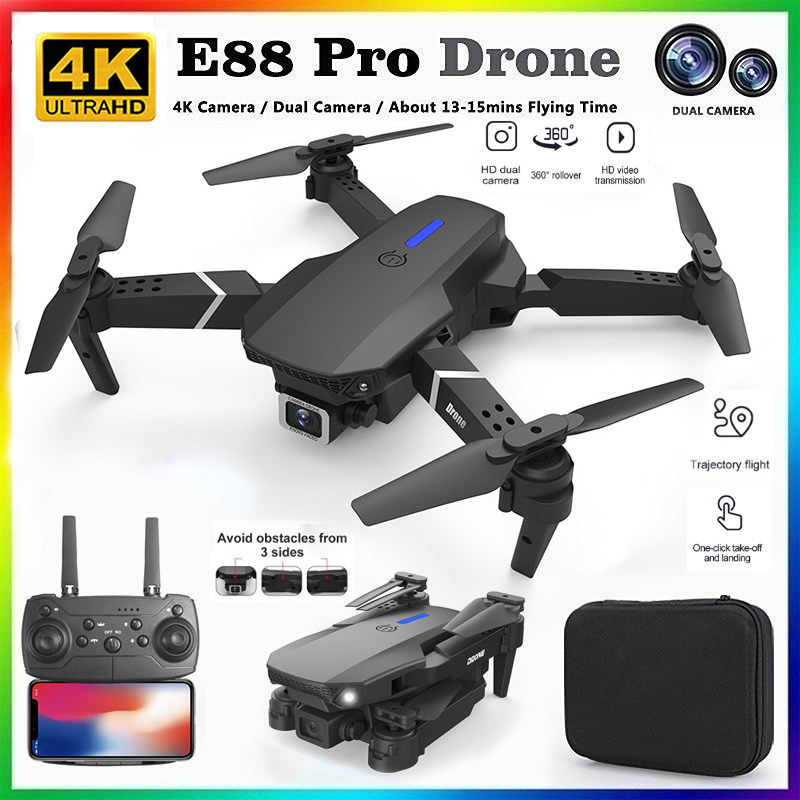 Drone Rc Foldable - Nuevo Dron RC Profesional E88 2026