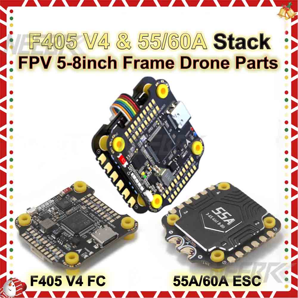 Drone Rc V4 - Controlador de Vuelo F405 V4 F4