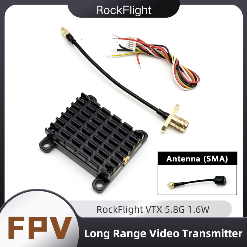 Drone Rc Airplane - Transmisor de Largo Alcance RockFlight TX663