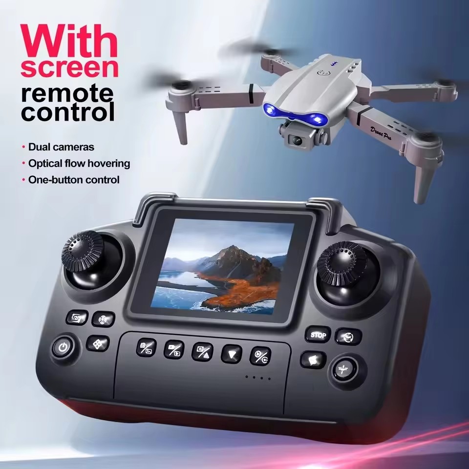 Drone E88Pro Rc 4K - Dron profesional 2026 4K gran angular