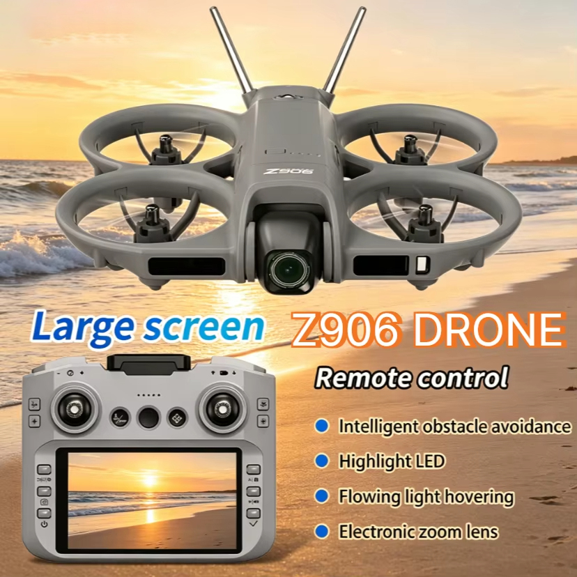 Drone Smart Rc Foldable - Dron GPS Plegable Z906 con Cámara