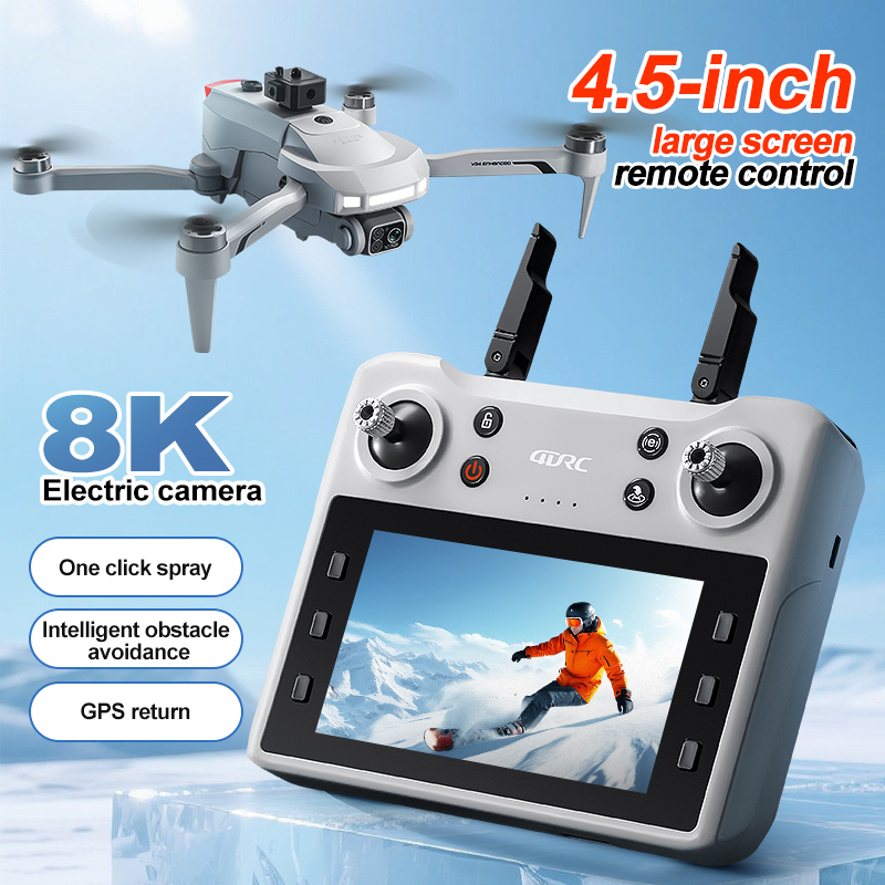 Drone Smart Rc Foldable - Pantalla grande plegable GPS retorno WIFI