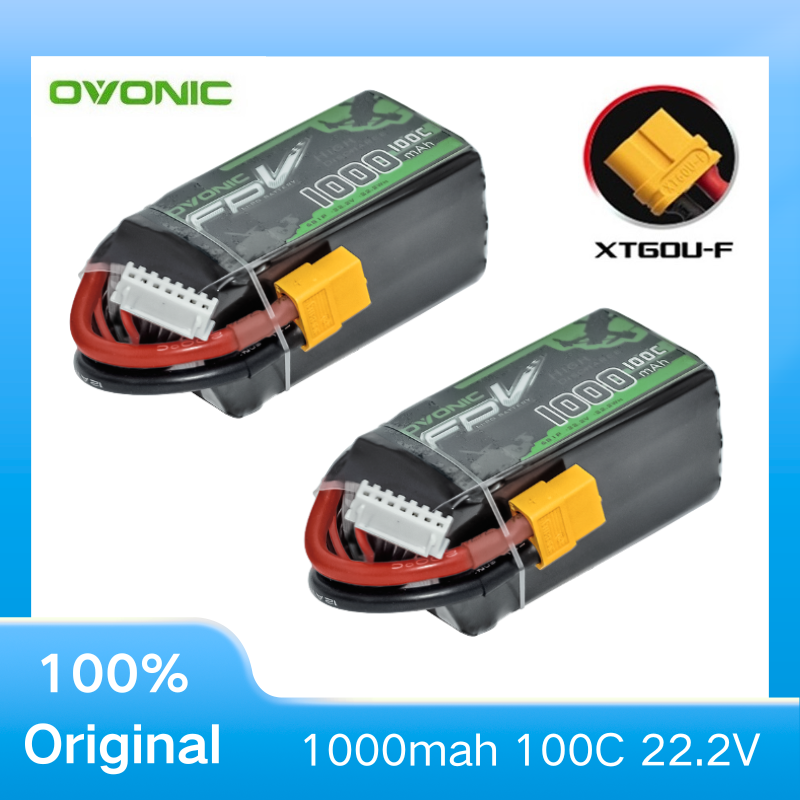 Drone Zll Rc - 2 Baterías LiPo OVONIC de 1000mAh