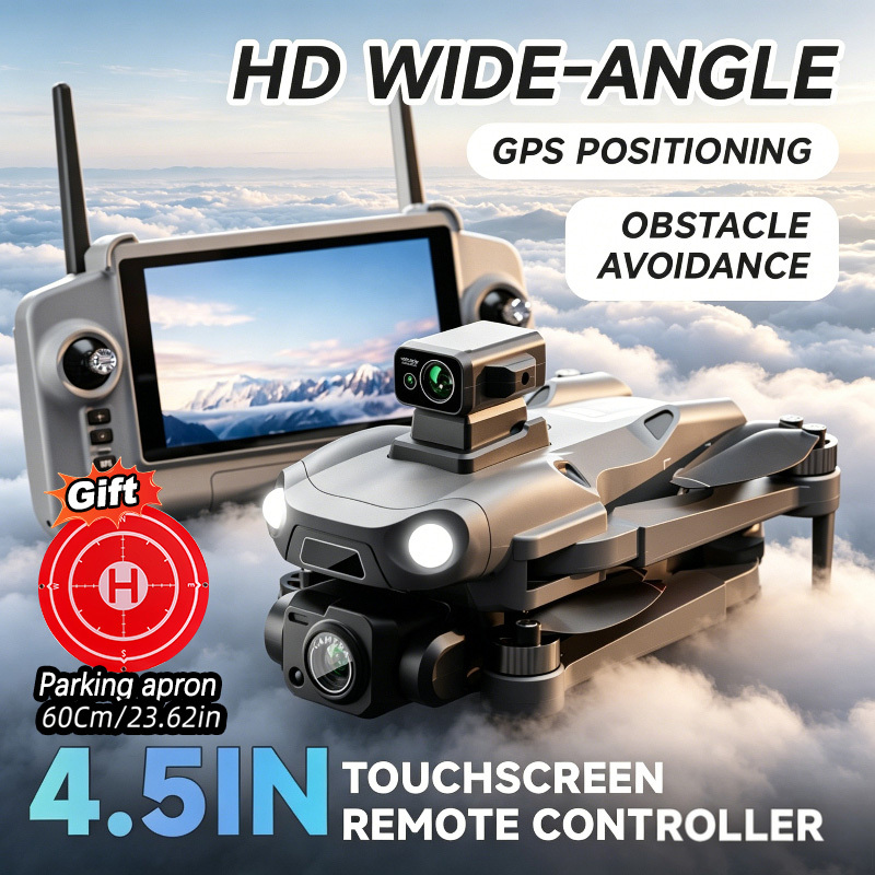 Drone Smart Rc Foldable - Dron Inteligente M24 con GPS, Cámara