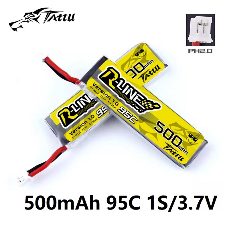 Drone Zll Rc - TATTU-batería Lipo con enchufe PH2.0 para