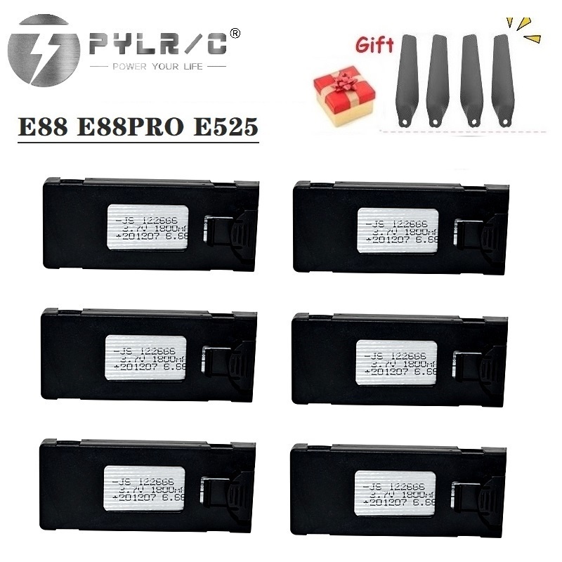 Drone Zll Rc - 1/2/3/5/10 Uds 3,7 V 1800Mah RC