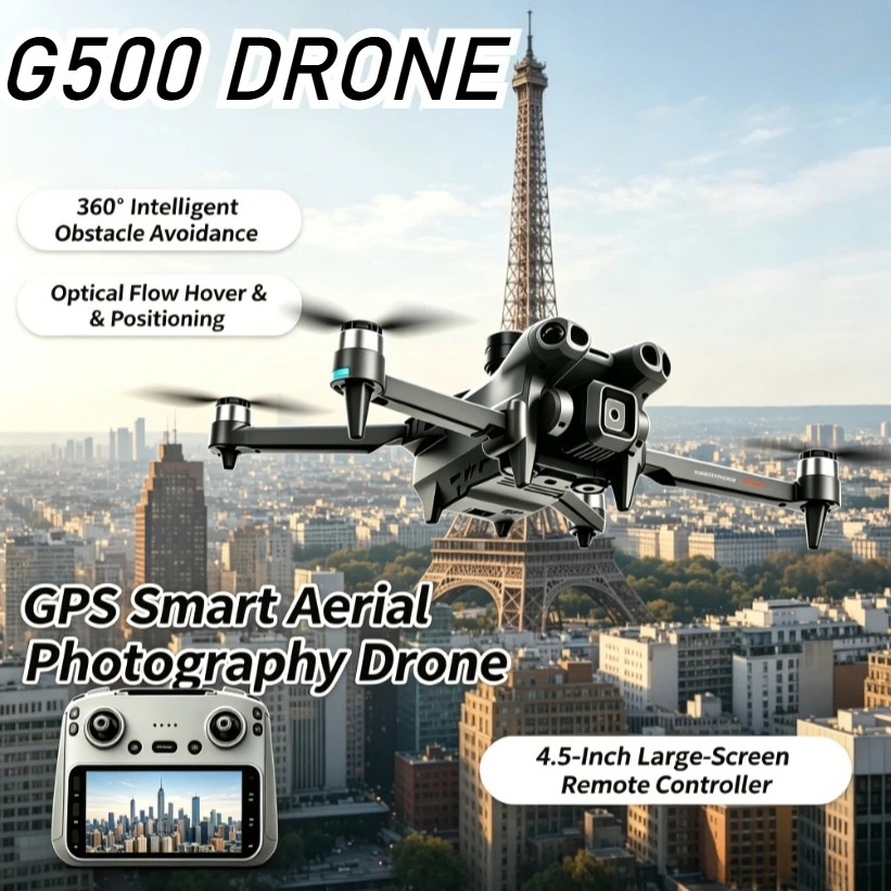 Drone Smart Rc Foldable - Dron GPS Inteligente Original G500 con