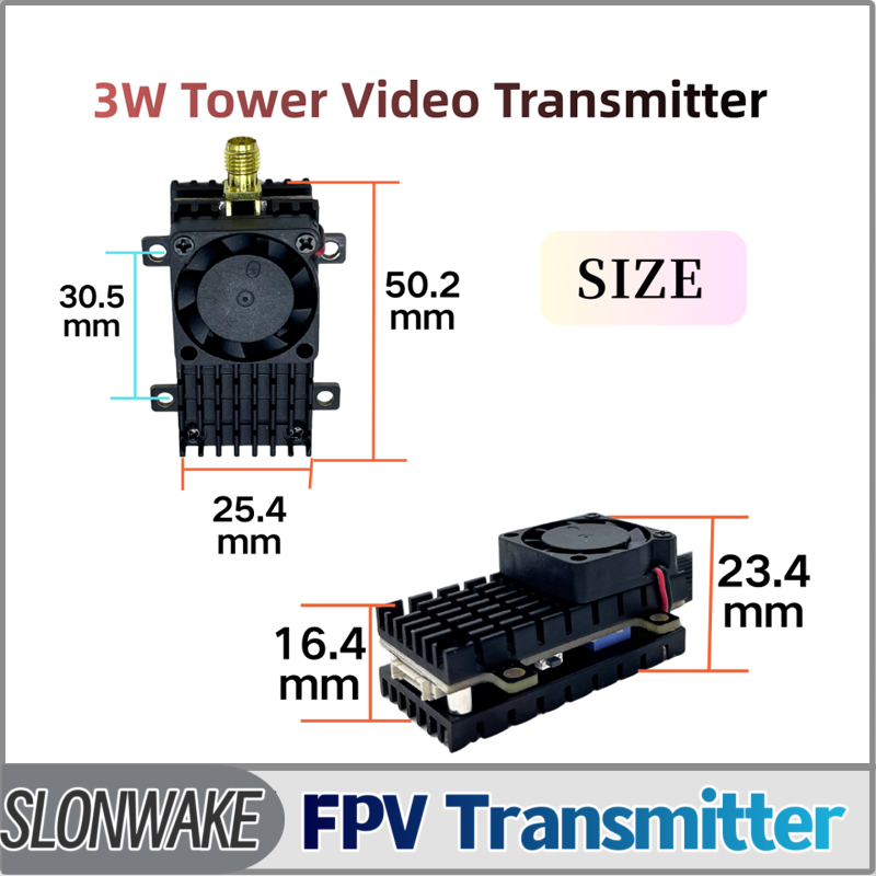 Drone Rc Airplane - SLONWAKE 5,8G 3000mW simulación VTX FPV
