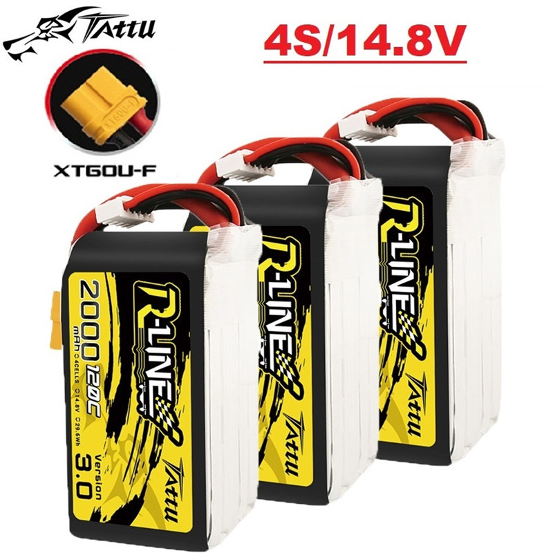 Drone Zll Rc - Batería Lipo TATTU R-LINE 3,0 120C