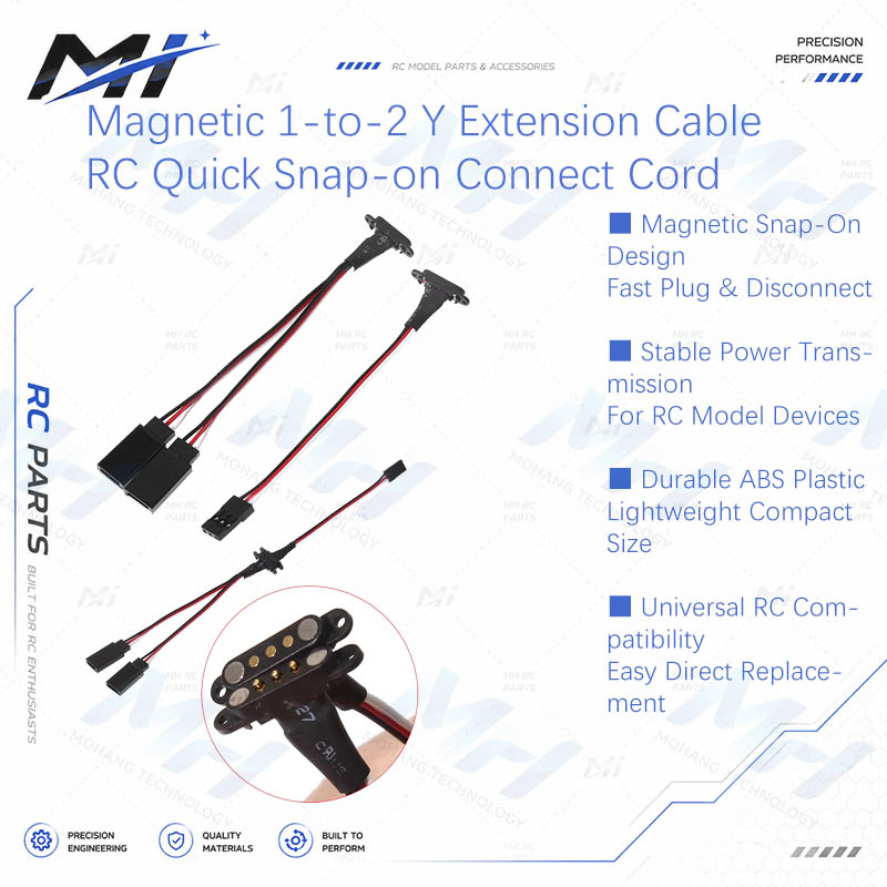 Drone With Rc Remote - Cable de Extensión Magnético 1 a
