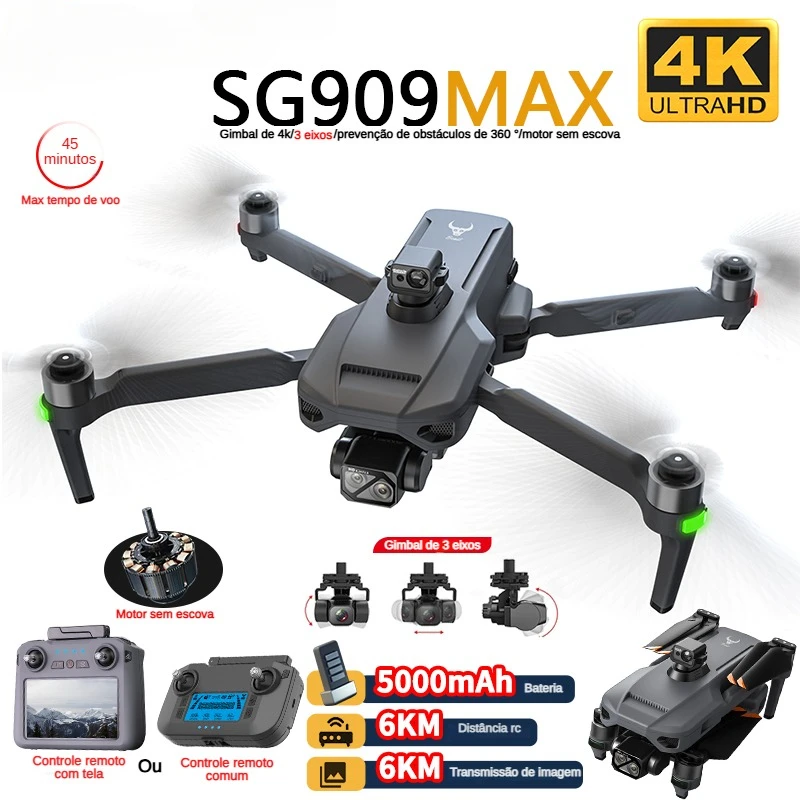 Drone Zll Rc - ZLL SG909 SG909MAX Dron profesional con
