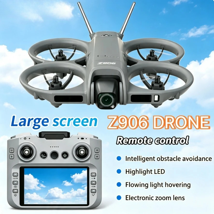 Drone E88Pro Rc 4K - Dron Plegable Original Z906 con GPS,