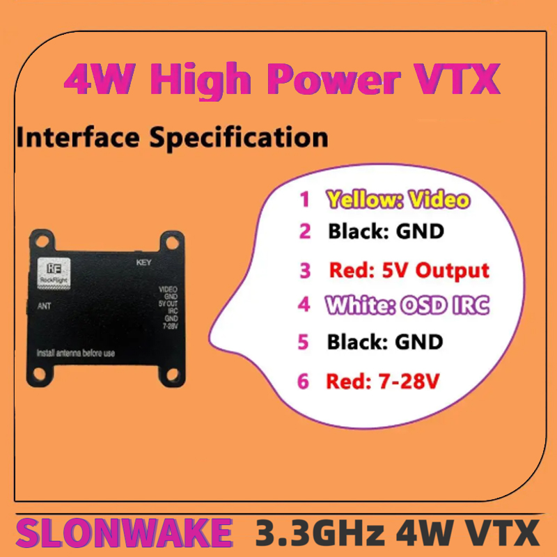 Transmisor de Video VTX SLONWA - Drone With Rc Remote reseña y precio