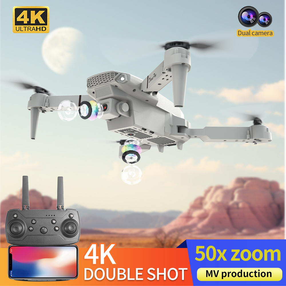 Nuevo Dron RC Profesional E88  - Drone Rc Foldable reseña y precio