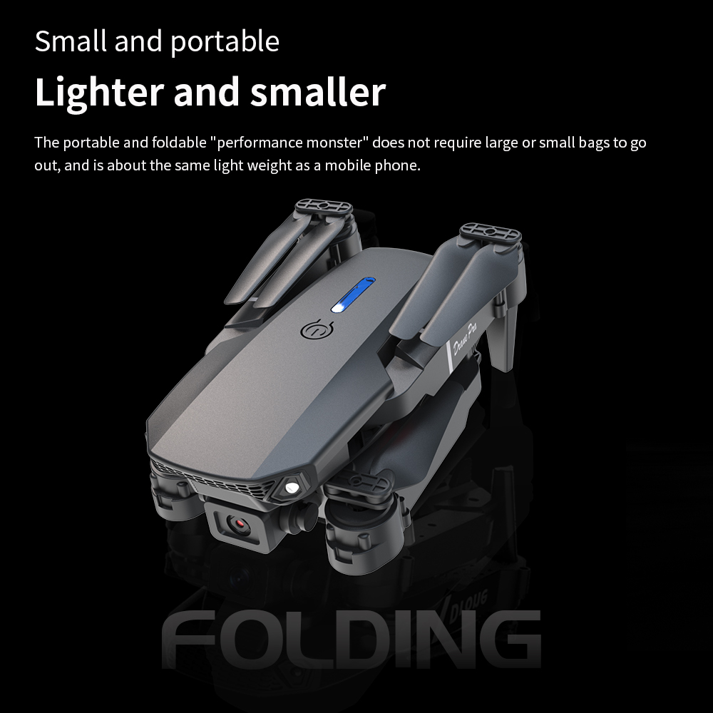 Nuevo Dron RC Profesional E88  - Drone Rc Foldable reseña y precio