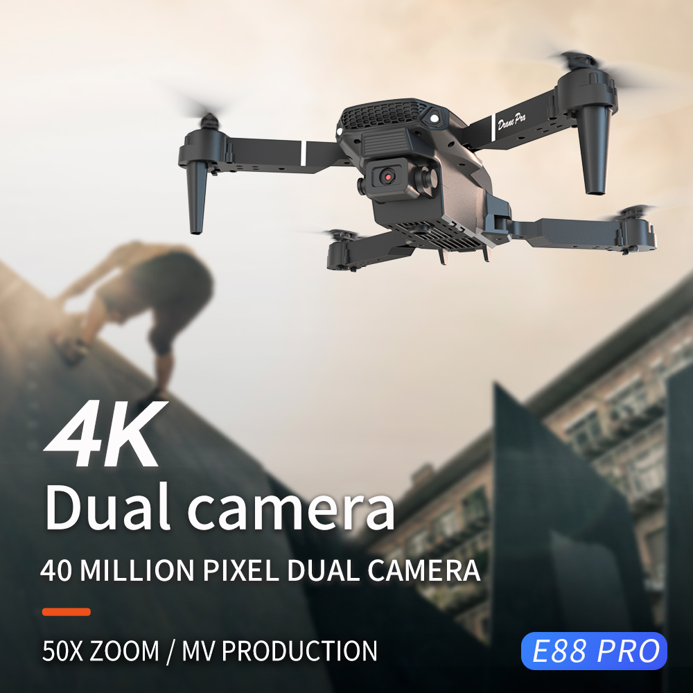 Nuevo Dron RC Profesional E88  - Drone Rc Foldable reseña y precio