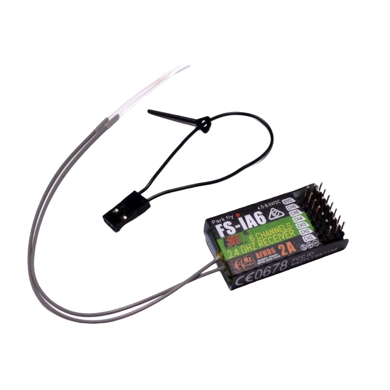 Receptor Flysky FS-IA6 6CH ant - Drone Rc Racing reseña y precio