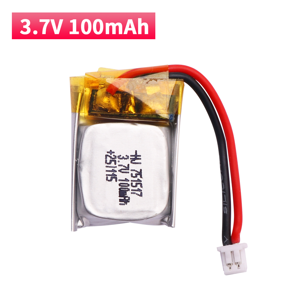 100mah 3,7 V batería Lipo FQ77 - Drone Fq777 Rc Quadcopter reseña y precio