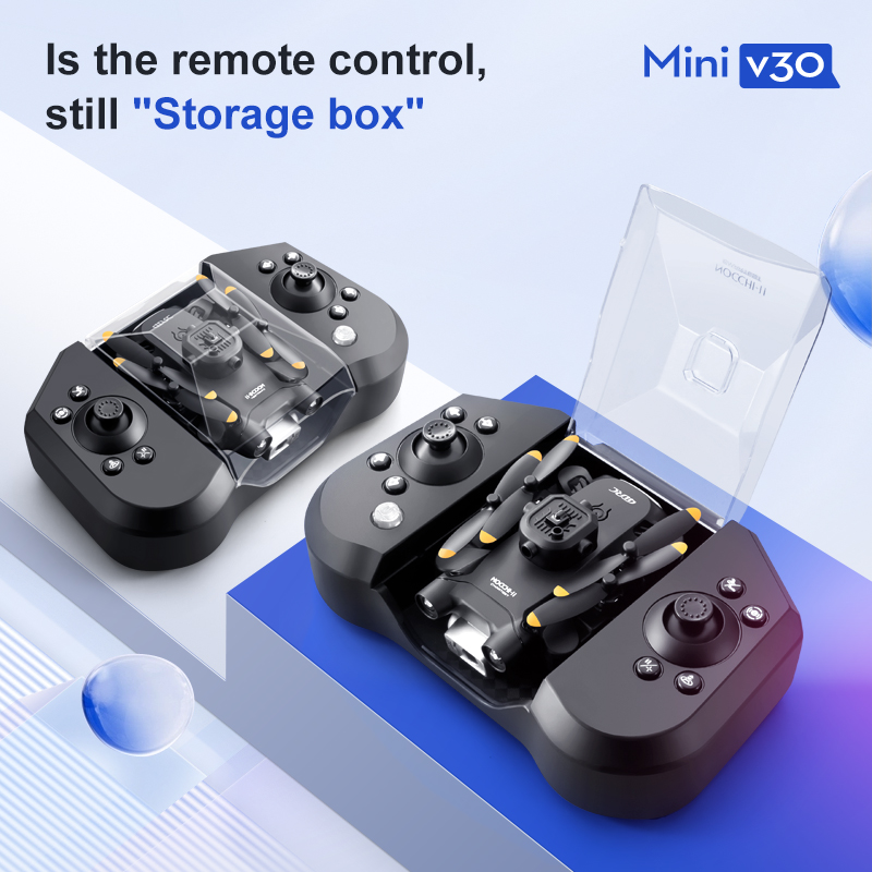 Mini Dron V30 WiFi FPV con cám - Drone Rc Foldable reseña y precio