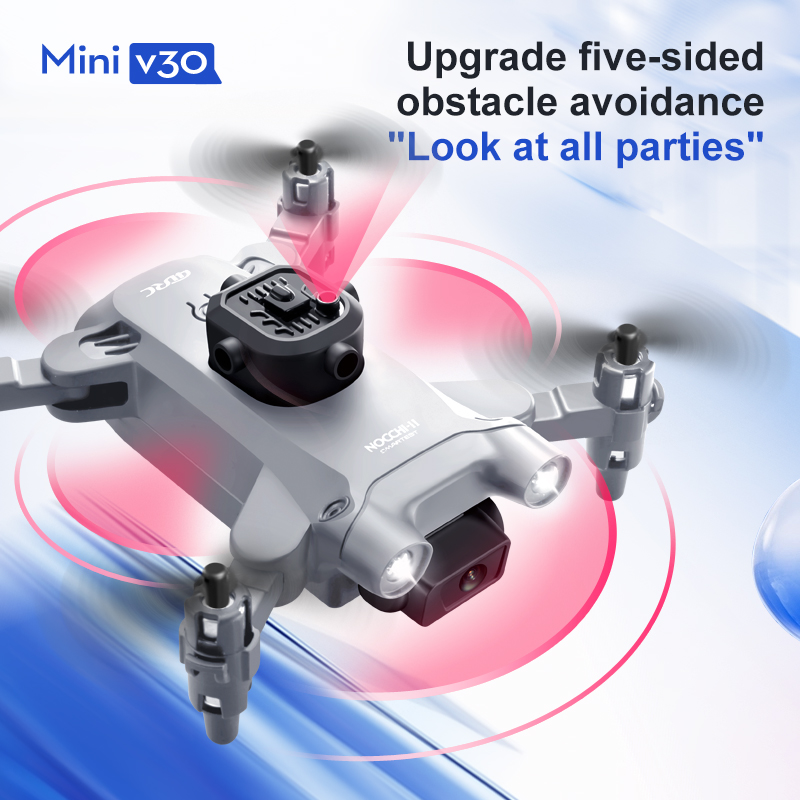 Mini Dron V30 WiFi FPV con cám - Drone Rc Foldable reseña y precio