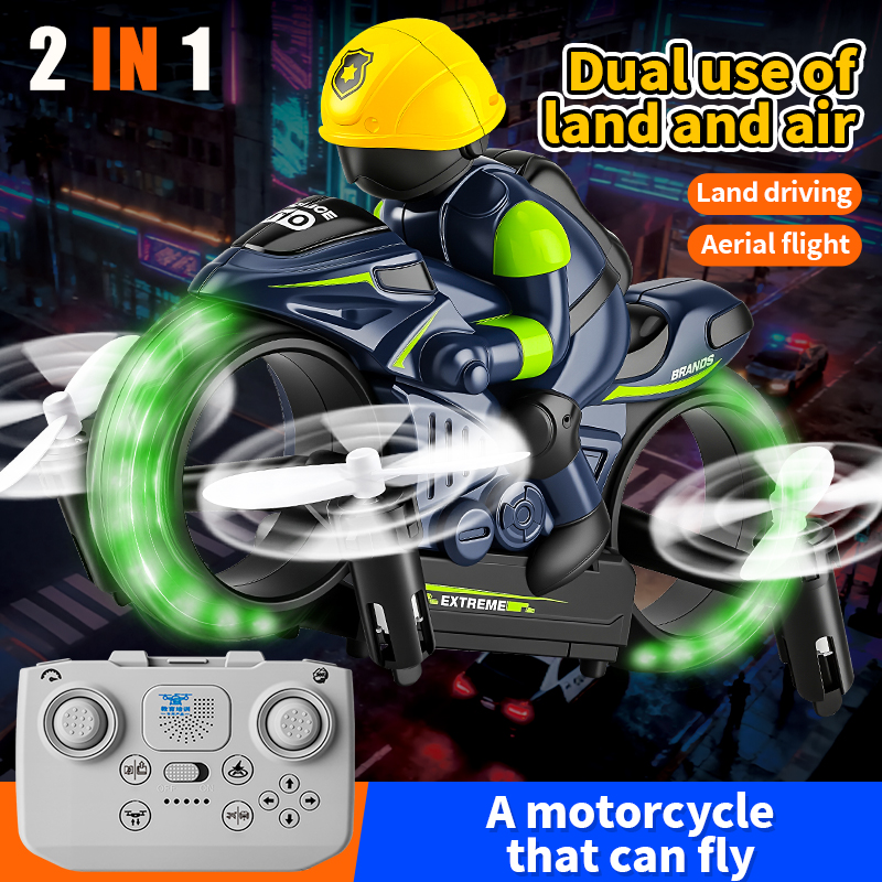 Mini coche RC 2 en 1 de alta v - Rc Drone Vs Rc Car reseña y precio
