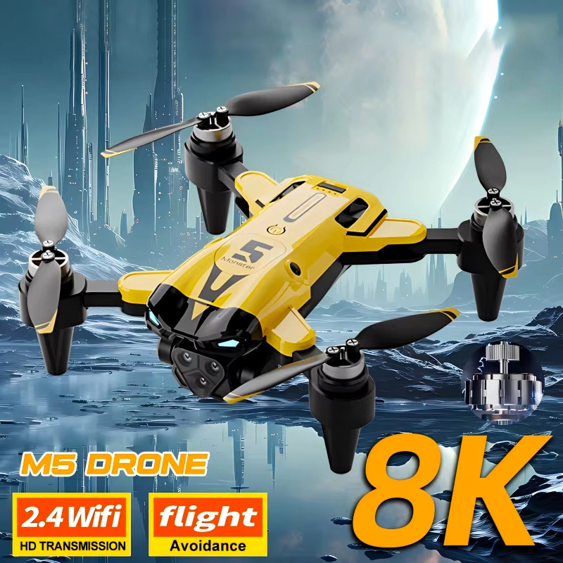 Dron Inteligente M5 con Cámara - Drone Smart Rc Foldable reseña y precio