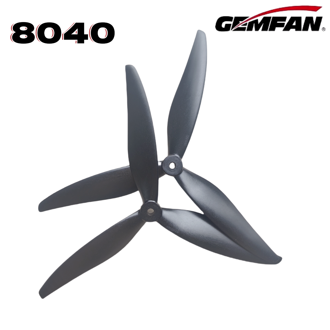 Gemfan 8040 8X4X3 hélice de 3  - Rc Motor Drone reseña y precio