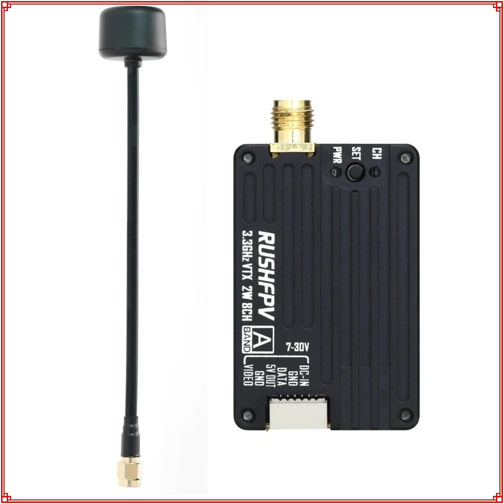 Nuevo Transmisor RUSHFPV 3.3G  - Drone Rc Airplane reseña y precio