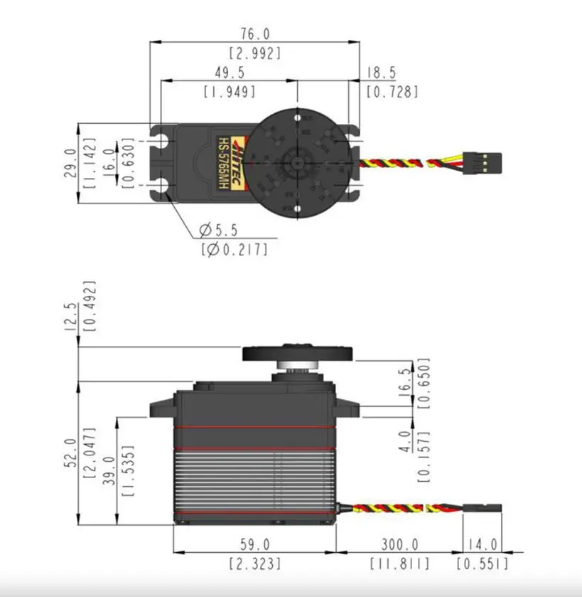 Servo Digital HS-5765MH de Alt - Rc Transmitter reseña y precio