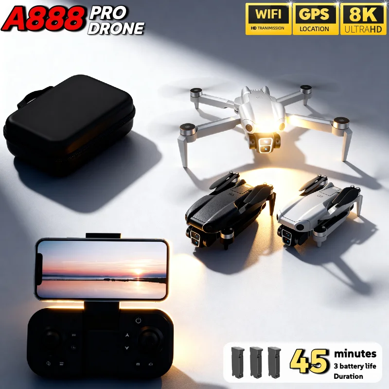 Dron RC Original A888 Plegable - Drone Smart Rc Foldable reseña y precio