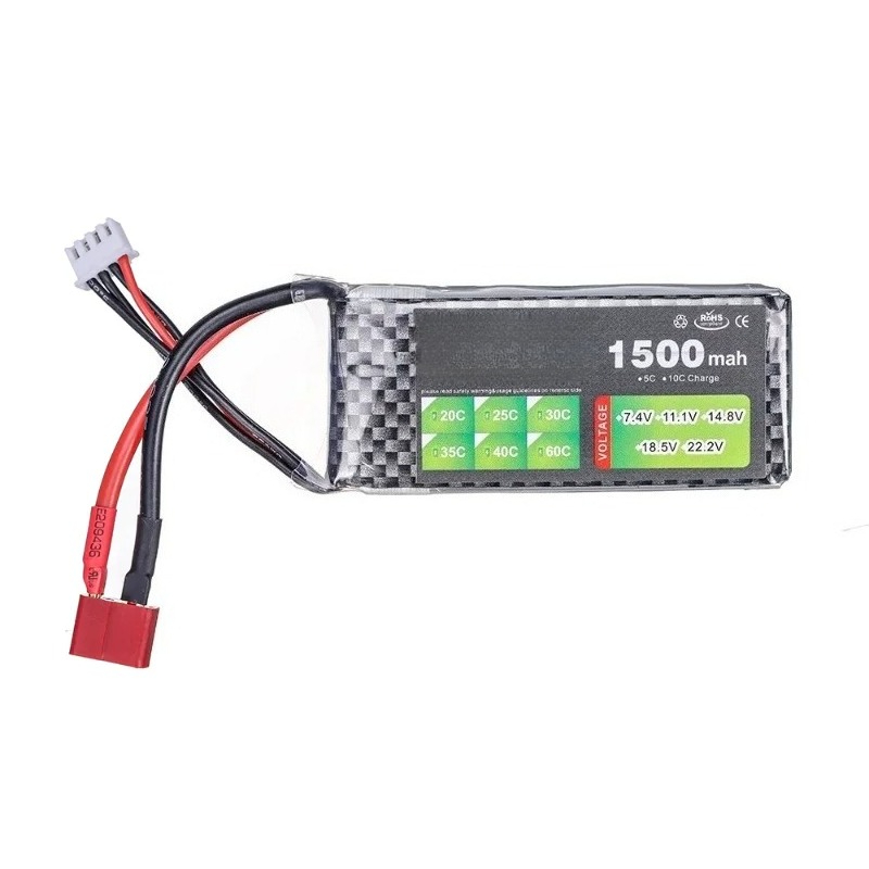 Para juguetes RC 7,4 V 1500mAh - Drone Zll Rc reseña y precio
