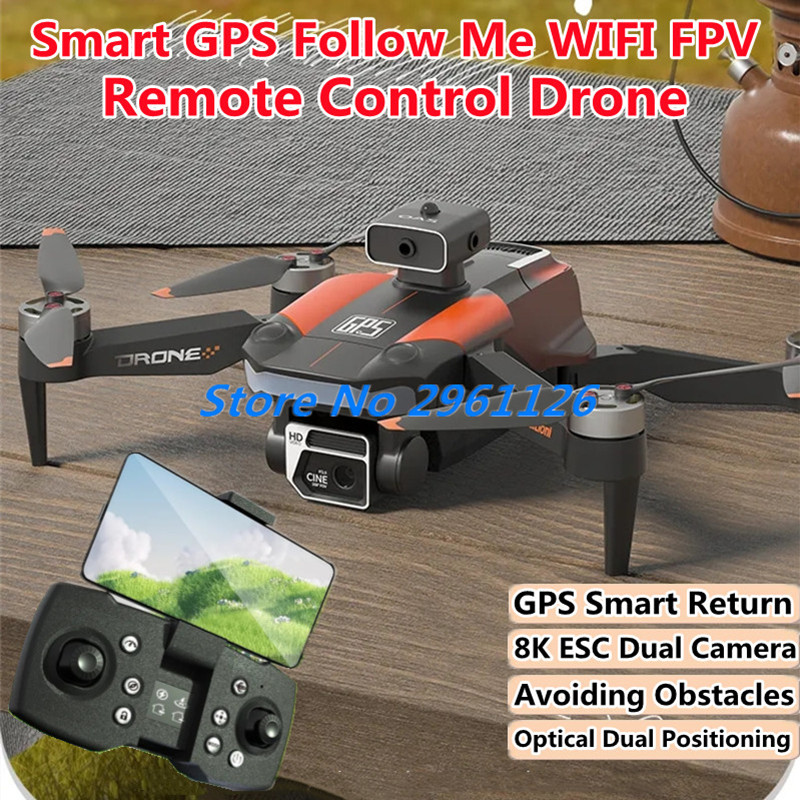 GPS inteligente sin escobillas - Drone Smart Rc Foldable reseña y precio