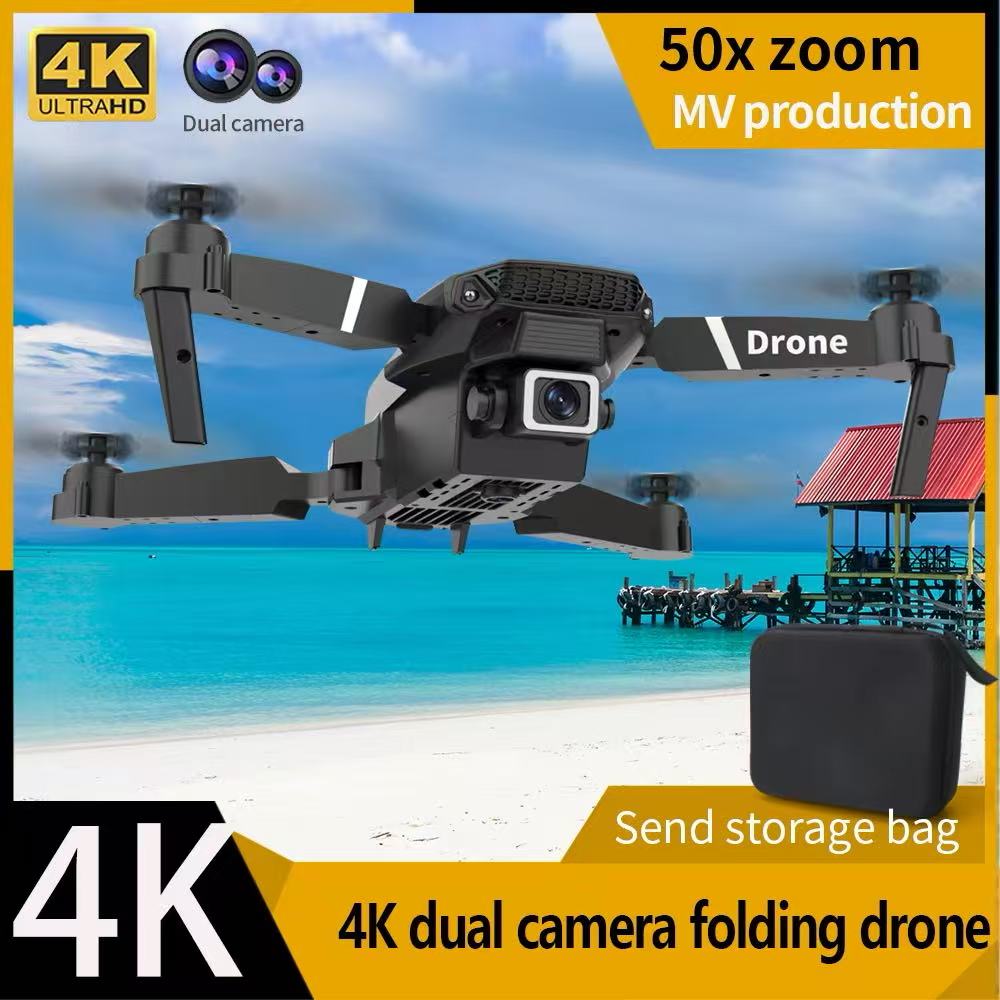 Dron profesional E88 4k gran a - Drone E88Pro Rc 4K reseña y precio