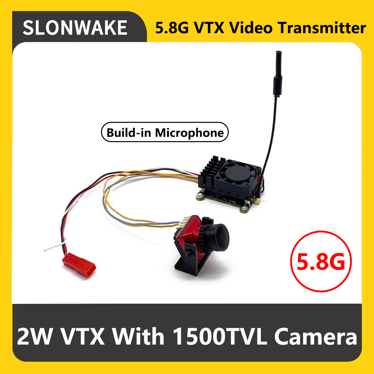 Transmisor FPV VTX SLONWAKE 5. - Rc Transmitter Drone reseña y precio