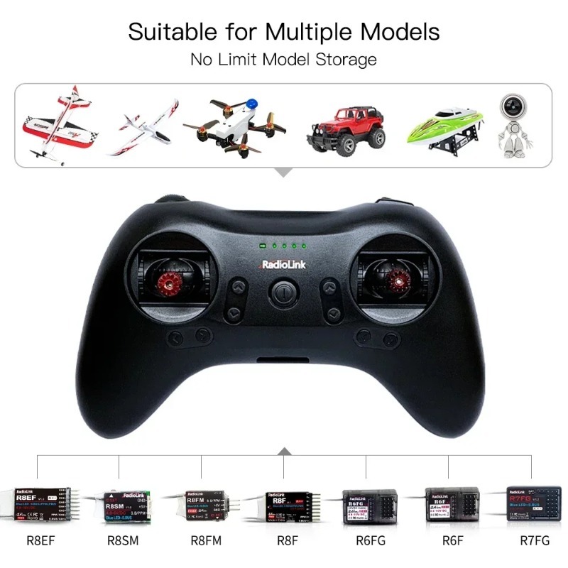 Radiolink T8S 2.4G Transmisor  - Drone Rc Game reseña y precio