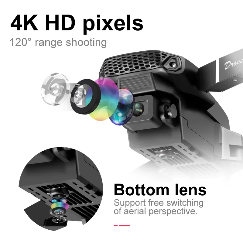 2025 E88Pro RC Drone 4K profes - Drone E88Pro Rc 4K reseña y precio