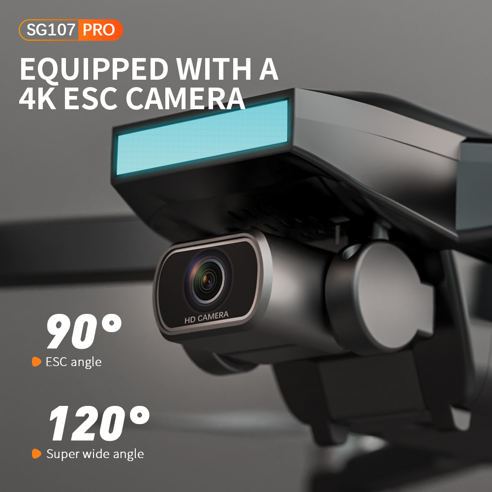 ZLL-Dron SG107 PRO 4K con cáma - Drone Zll Rc reseña y precio