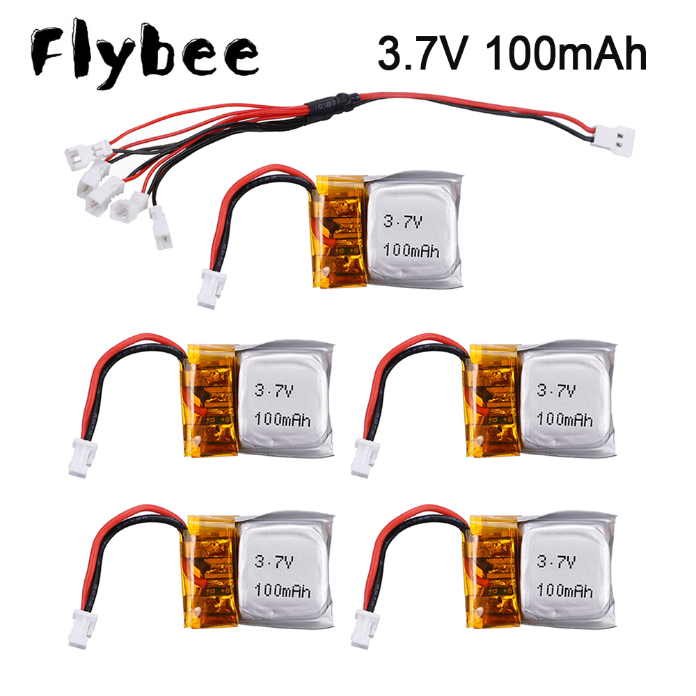 Batería Lipo de 3,7 v y 100mah - Drone Fq777 Rc Quadcopter reseña y precio