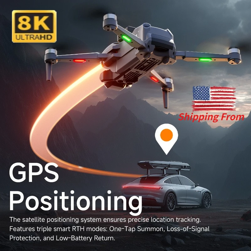 Dron Inteligente M24 con GPS,  - Drone Smart Rc Foldable reseña y precio