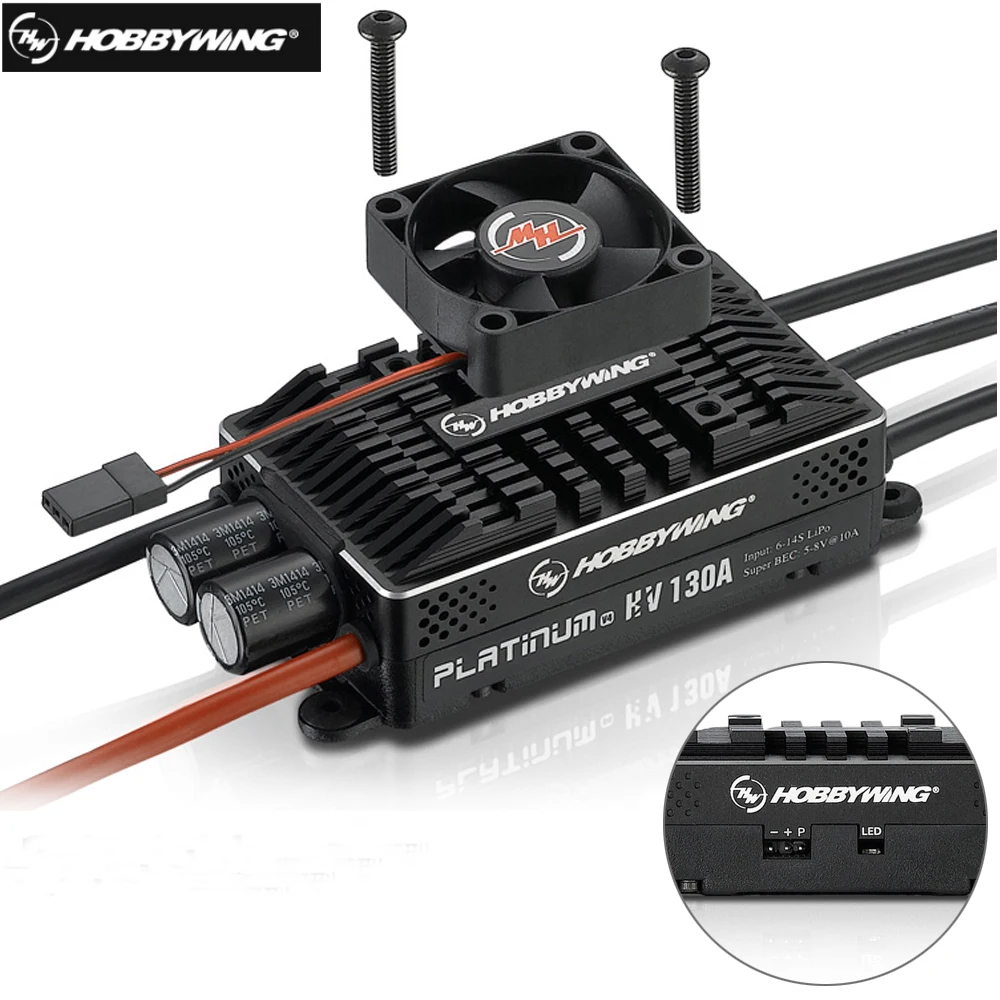 Hobbywing Platinum HV 130A SBE - Drone Rc V4 reseña y precio