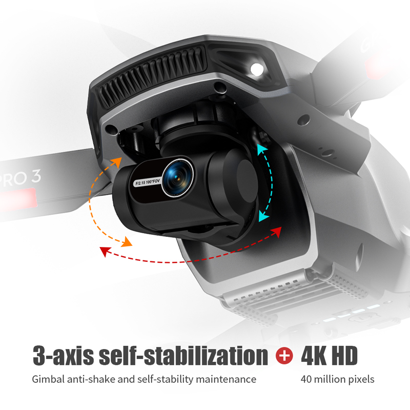 L106 Pro 3 Drone 5G WIFI FPV p - Drone Rc Foldable reseña y precio