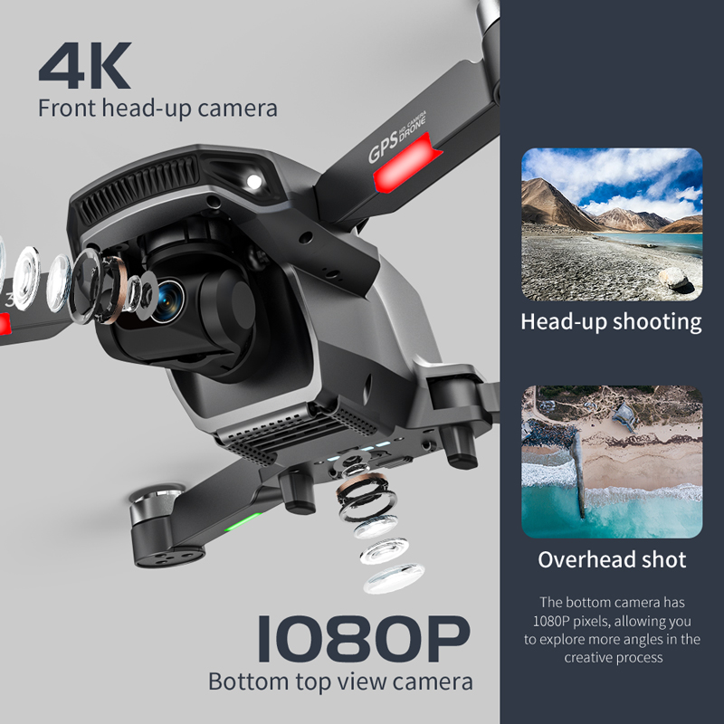 L106 Pro 3 Drone 5G WIFI FPV p - Drone Rc Foldable reseña y precio