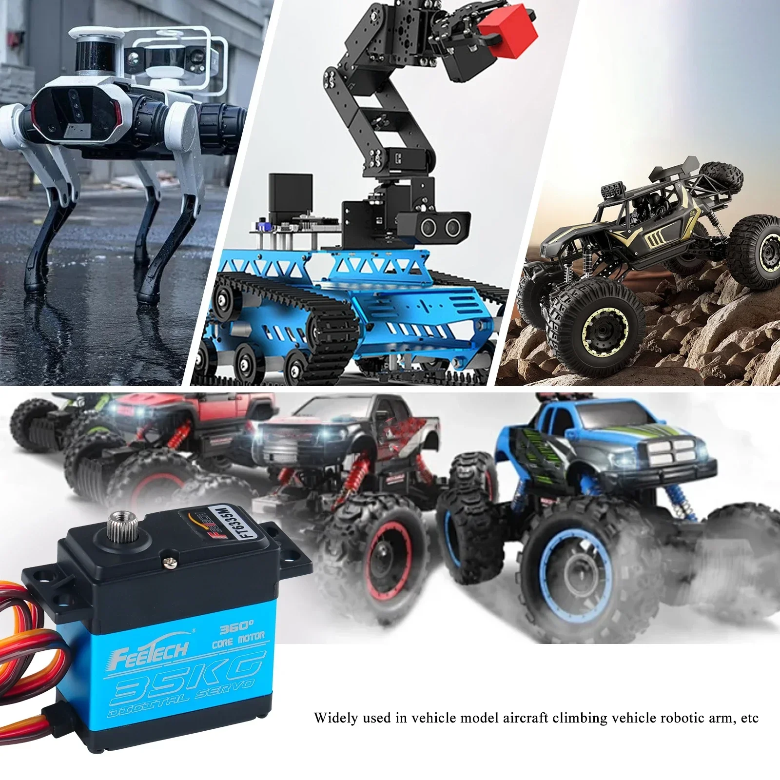 Feetech FT6335M Servos digital - Drone Rc Jet reseña y precio