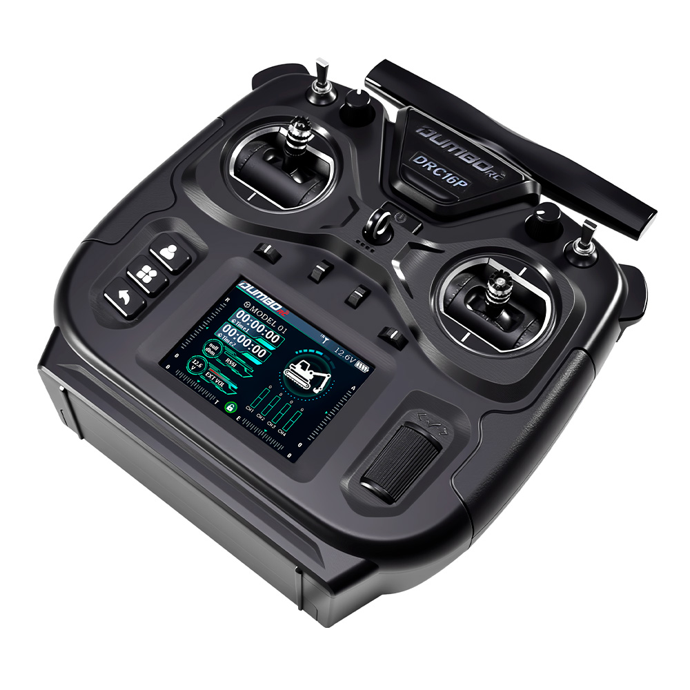Transmisor RC DUMBORC DRC16P d - Drone Rc Jet reseña y precio
