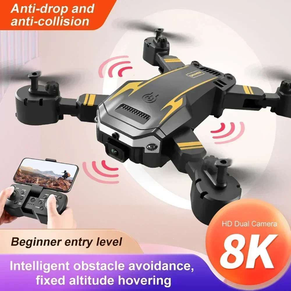 Dron G6 Pro con Cámara Dual 8K - Drone Rc Foldable reseña y precio