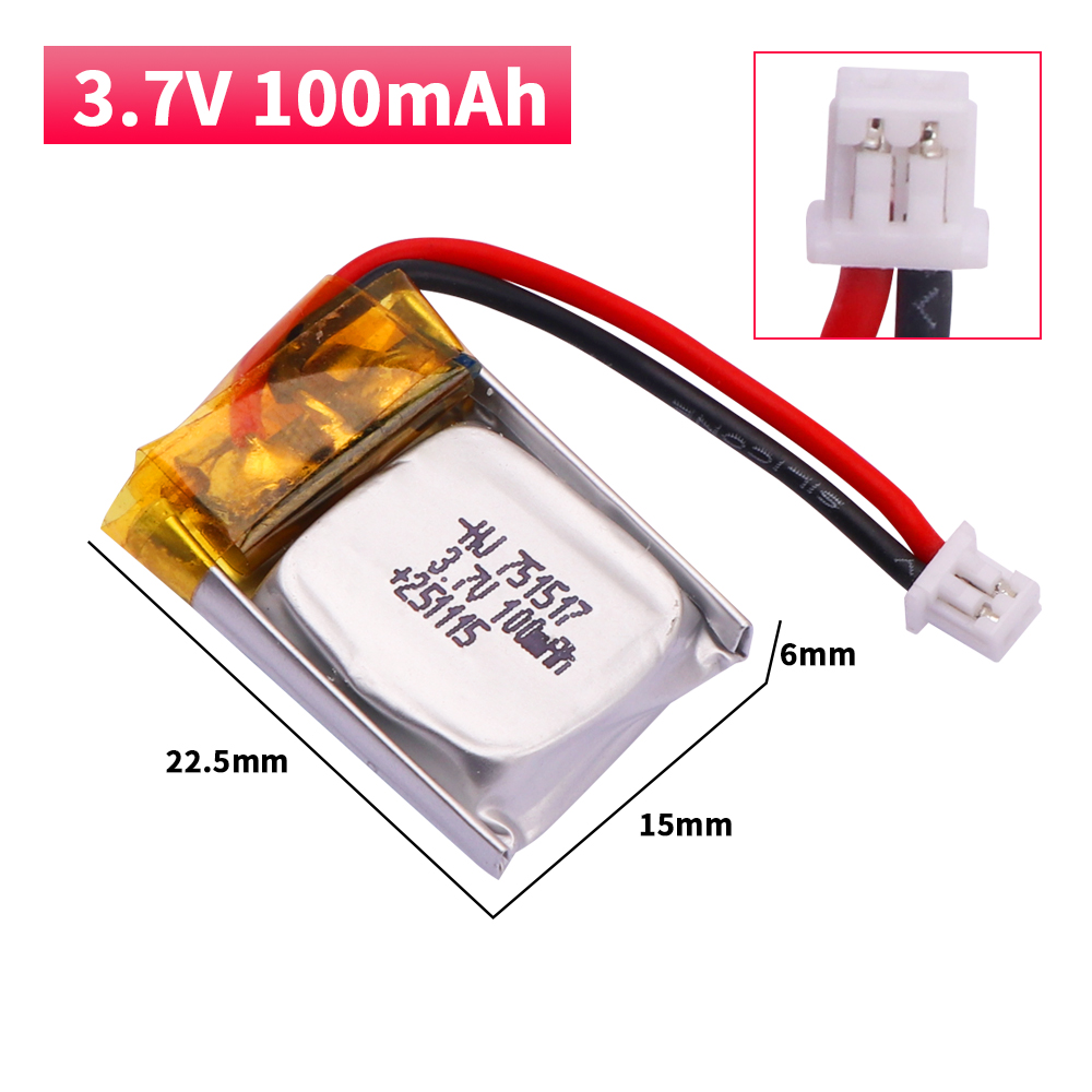 FQ777-124 de batería Lipo de 3 - Drone Fq777 Rc Quadcopter reseña y precio