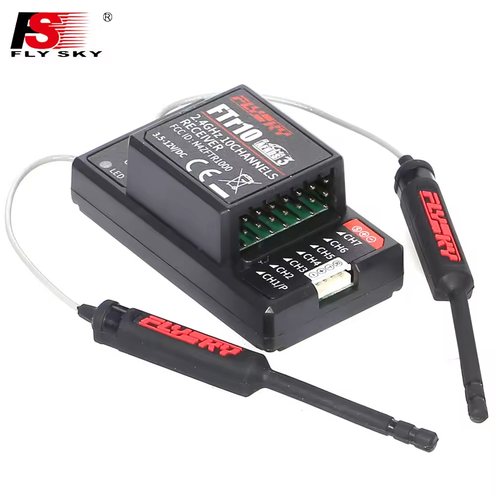 Receptor FlySky FTr10 FTr16S 2 - Drone Rc Airplane reseña y precio