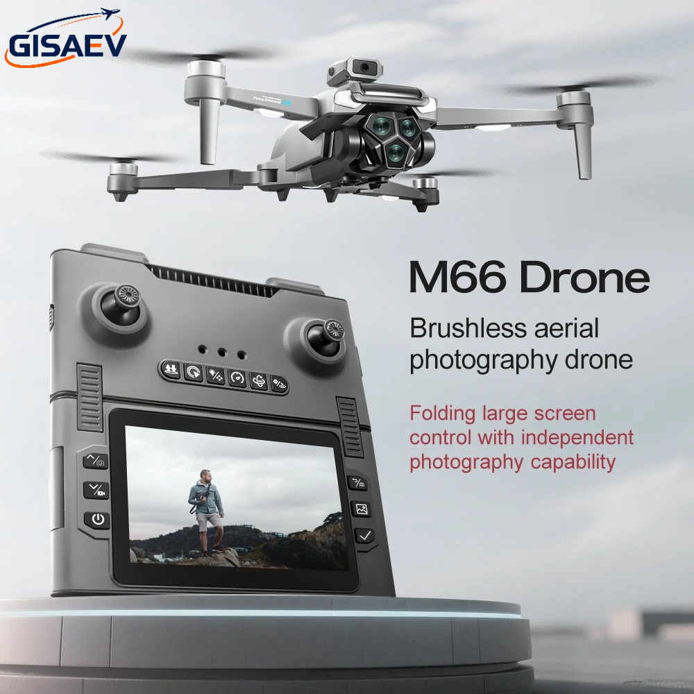 Dron GISAEV M66 con Pantalla R - Drone Smart Rc Foldable reseña y precio
